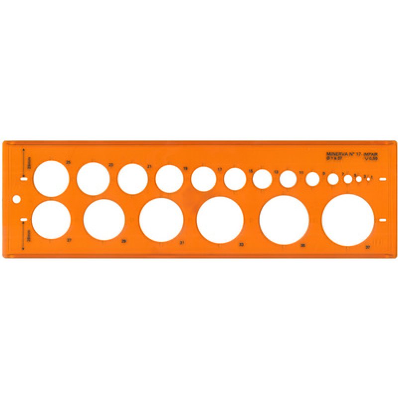 MINERVA Trace cercles Pairs, No.17a