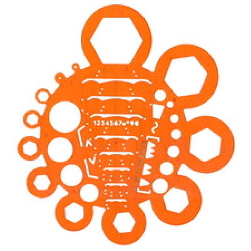 MINERVA Trace écrous et boulons (rond), No. 2