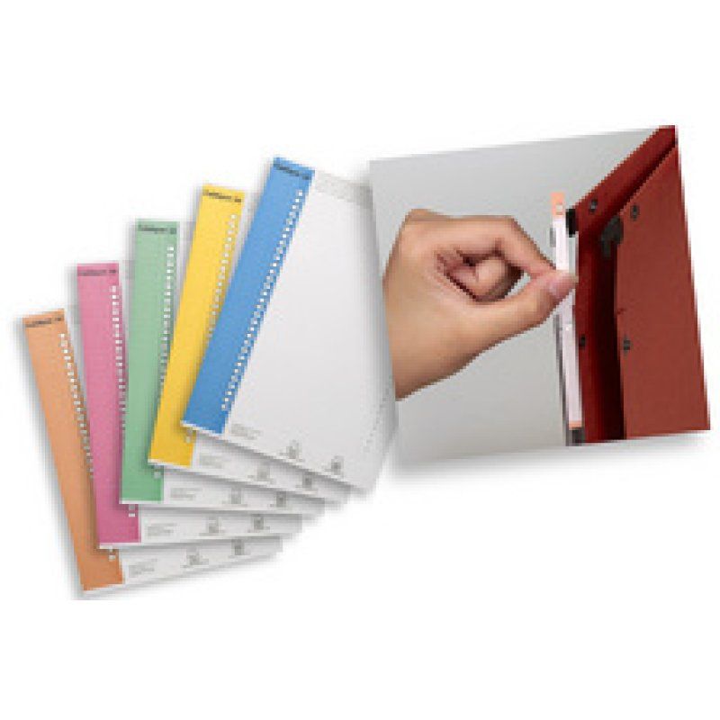 ELBA l'oblique Étiquettes pour dossiers suspendus, Nr. 0