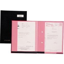 emey Parapheur "Double-Clip", 20 compartiments, noir