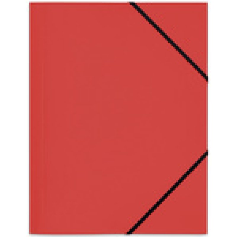 ELBA Chemise à élastique standard, A4, en PP, rouge