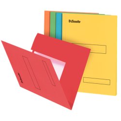 Esselte 721000 fichier Carton Couleurs assorties A4