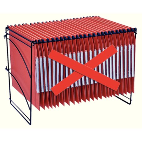 Esselte Panier à dossiers suspendus "Homeclass", noir laqué