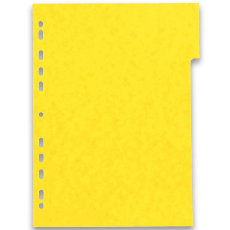 Oxford 100204950 divider Cardboard Assorted colours 6 pc(s)