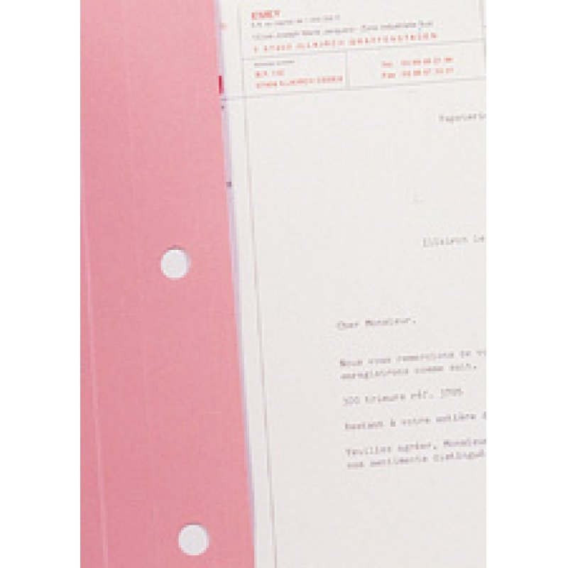 emey Parapheur "clips", 25 compartiments, bordeaux