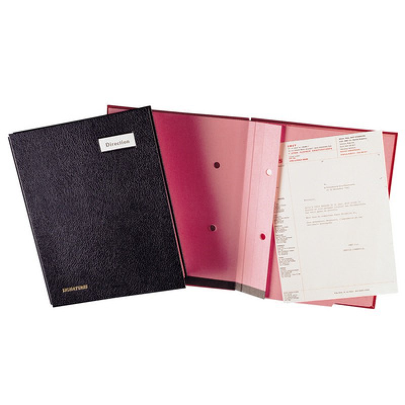 emey Parapheur "Clip", 25 compartiments, noir