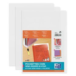 Oxford 100206707 folder Polyvinyl chloride (PVC) Translucent A4