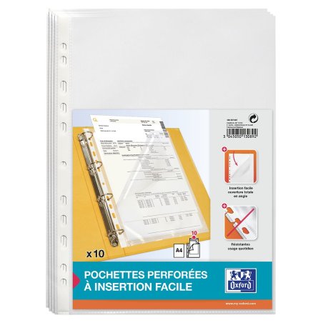 Oxford 100207007 sheet protector Polypropylene (PP)