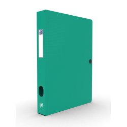 Oxford Boîte de classement Memphis, dos de 40 mm, vert