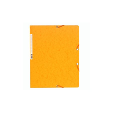 EXACOMPTA Chemise à élastiques, A4, carton, jaune