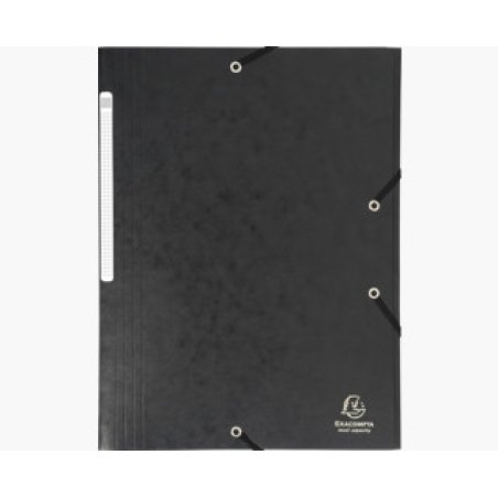 Exacompta 17116H fichier Carton Noir A4