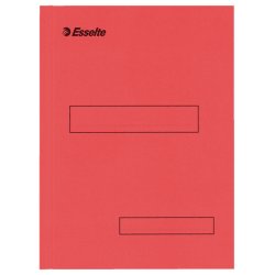 Esselte 721020 folder Cardboard Red A4