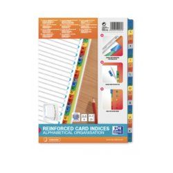 Oxford 100204604 divider Cardboard White 1 pc(s)