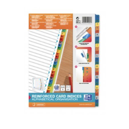 Oxford 100204604 divider Cardboard White 1 pc(s)