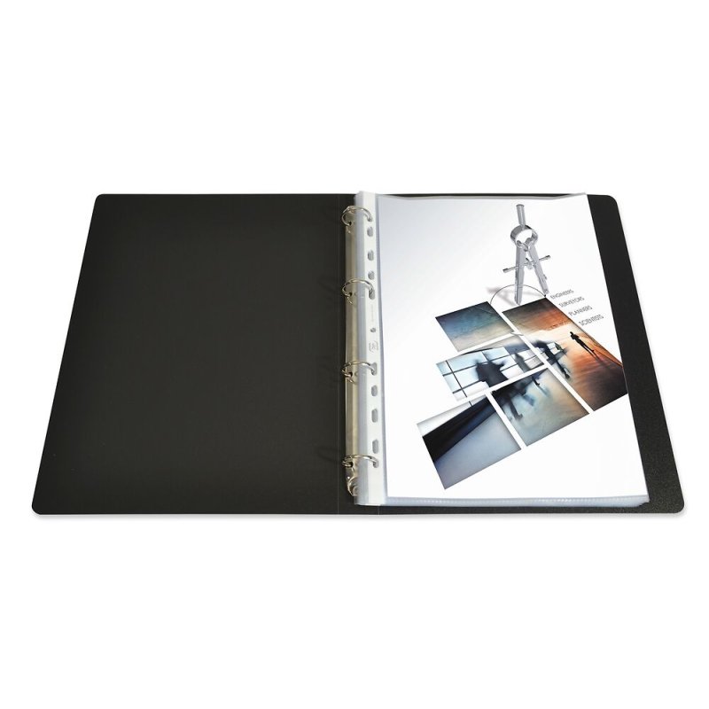 Oxford Pochettes perforées A4, en PP, 0,08 mm, incolore