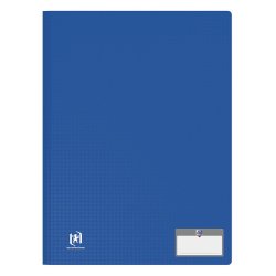 Oxford Protège-documents Memphis, A4, 20 pochettes, bleu