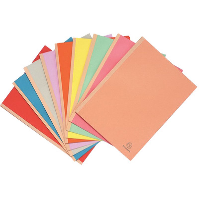 EXACOMPTA Chemise à soufflet, en carton, 320 g/m2, rose