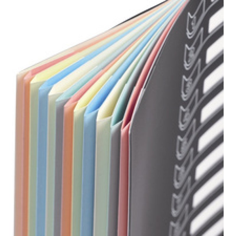 extendos Trieur à élastique série 437, 12 touches, assorti