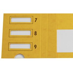 emey Trieur Junior, 24 compartiments, bleu