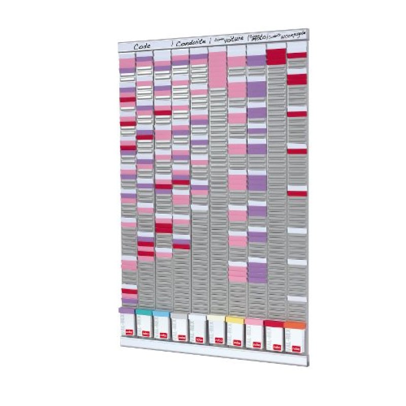 Nobo Kit planning polyvalent 10 colonnes 54 fentes