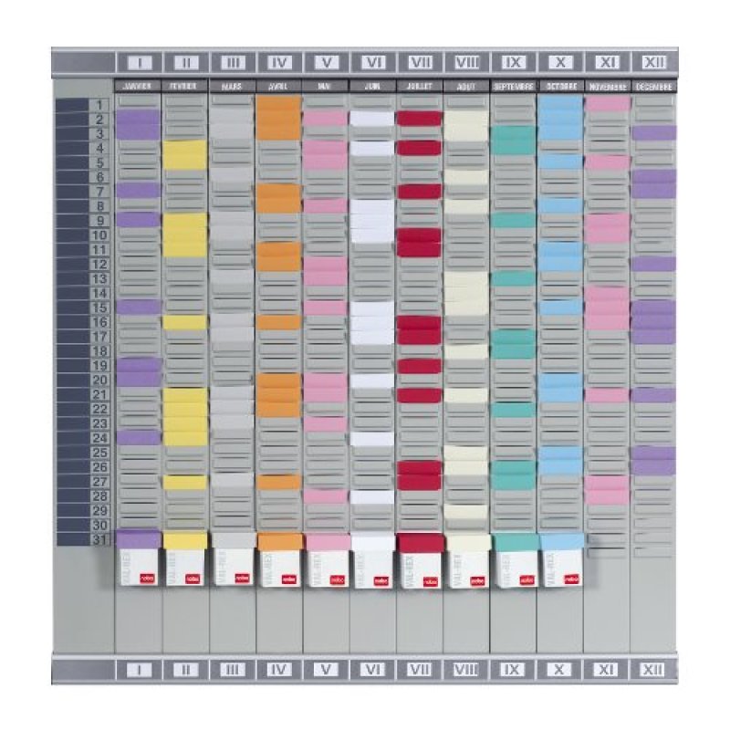 Nobo Kit planning Professional 12 colonnes 32 fentes