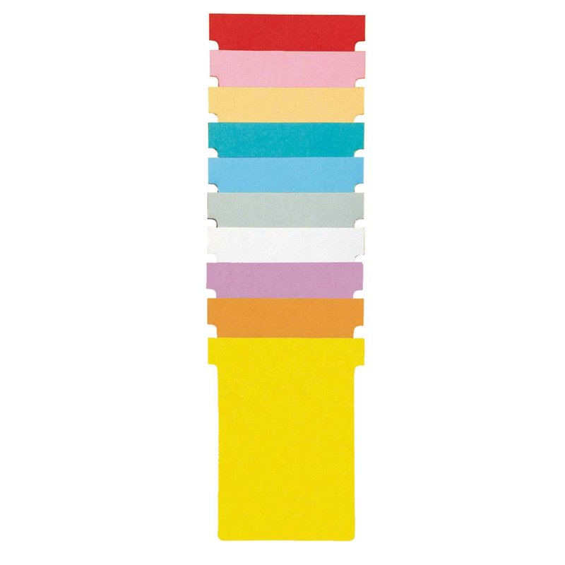 Nobo Fiches T indice 4 Bleu clair (100)