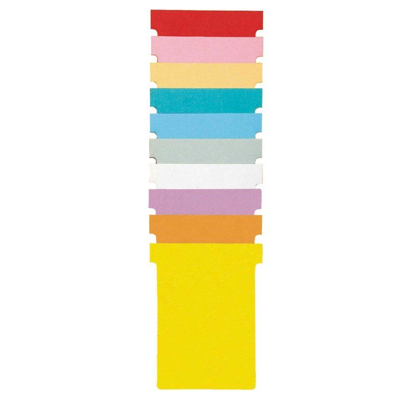 Nobo T-Cards Size 4 Blue (100)