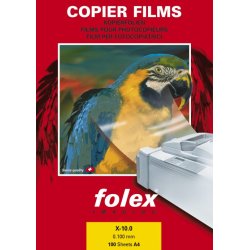 Folex X-10.0 Laser A4 (210×297 mm) Polyester Transparent 100 sheets