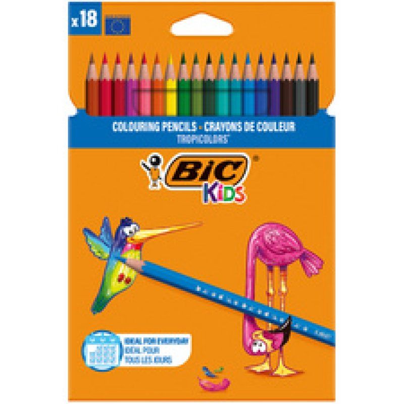 BIC Tropicolors Multicolore 18 pièce(s)
