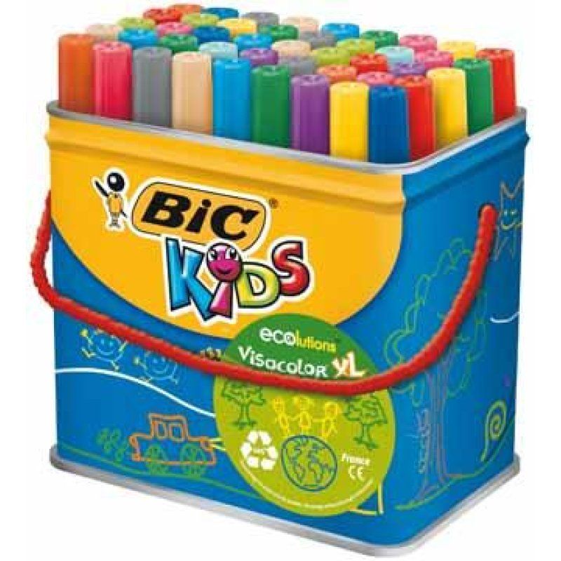 BIC Kids Visacolor XL felt pen Bold Multicolour 48 pc(s)