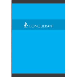 Conquerant 100101685 bloc-notes A4 192 feuilles Rouge, Vert, Jaune, Bleu