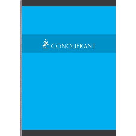 Conquerant 100101685 bloc-notes A4 192 feuilles Rouge, Vert, Jaune, Bleu