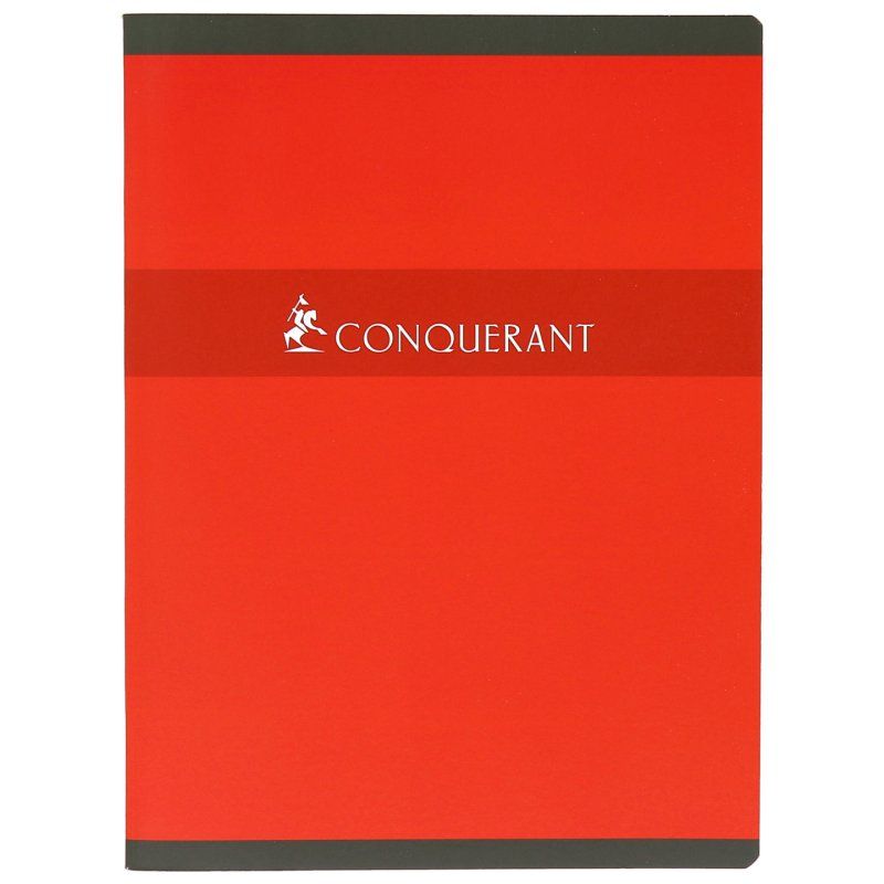 Conquerant 100100600 bloc-notes 96 feuilles Rouge, Vert, Jaune, Bleu