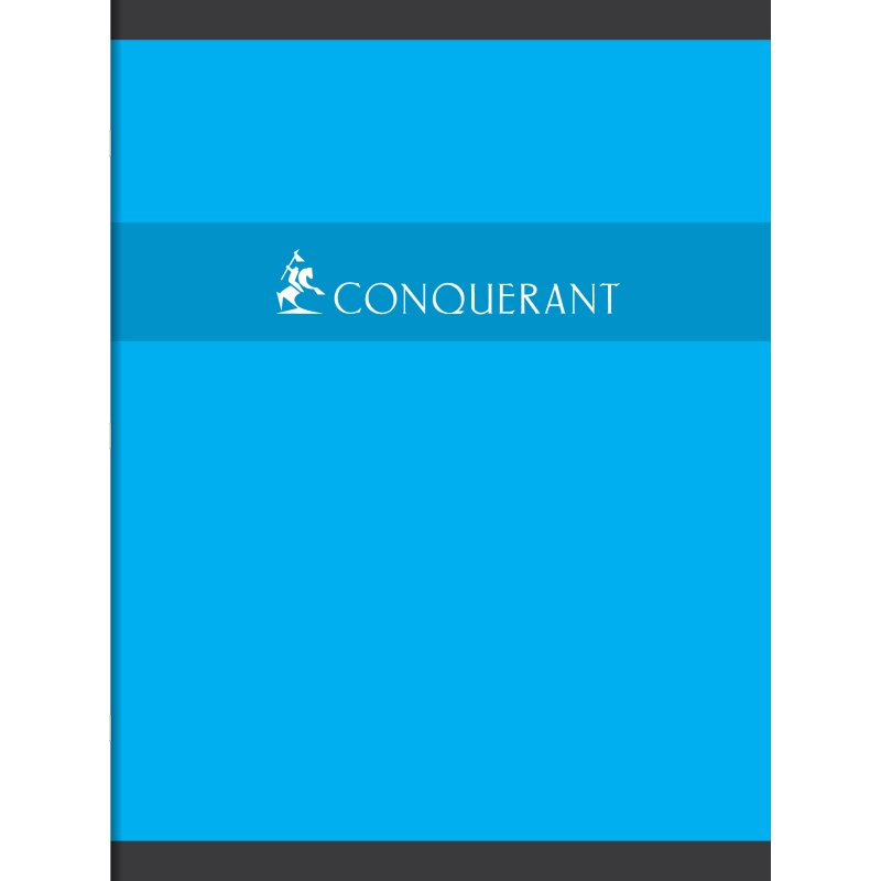 Conquerant 100100600 writing notebook 96 sheets Red, Green, Yellow, Blue