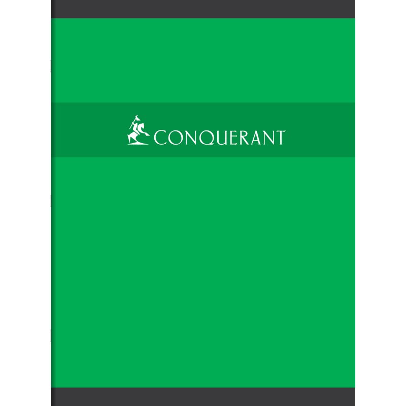 Conquerant 100100600 writing notebook 96 sheets Red, Green, Yellow, Blue