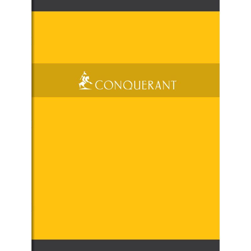 Conquerant 100100600 bloc-notes 96 feuilles Rouge, Vert, Jaune, Bleu