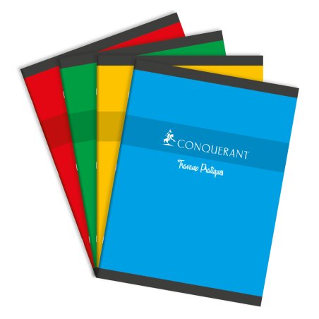 CONQUERANT SEPT Cahier de travaux pratiques, 240 x 320 mm