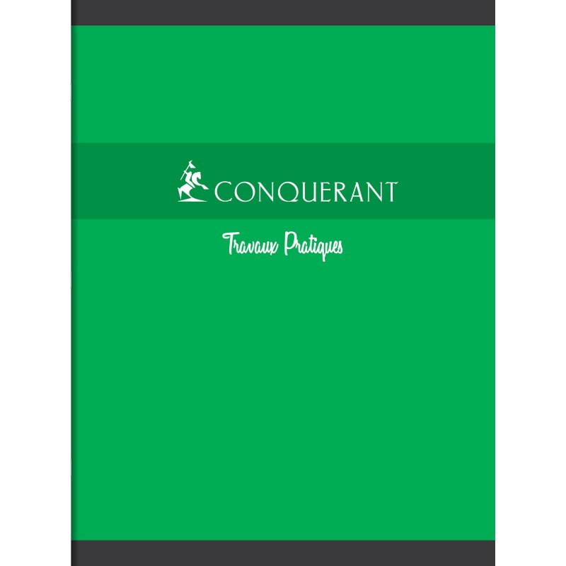 Conquerant 100103646 writing notebook 120 sheets Red, Green, Yellow, Blue