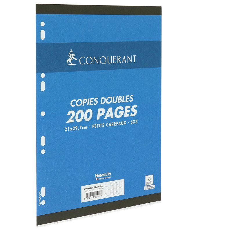 Conquerant 100103227 recharge de papier 210 x 297 mm (A4) 200 feuilles