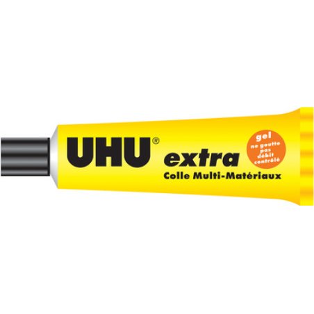 UHU Colle multi-matériaux extra gel, contenu: 31 ml