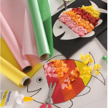 CANSON Papier de soie, 0,5 x 5,0 m, 20 g/m2, vert fougère