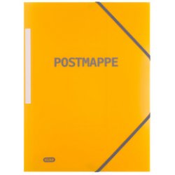Oxford Postmappe, DIN A4, PP, transparent-gelb