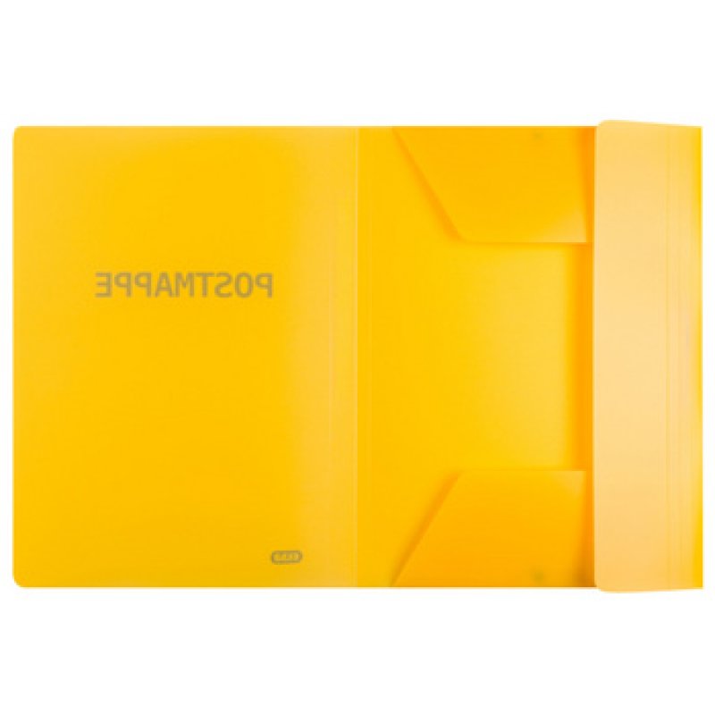 Oxford Postmappe, DIN A4, PP, transparent-gelb