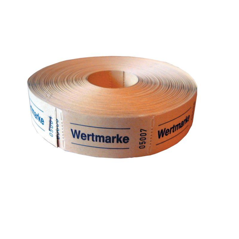 herlitz Wertmarken neutral, 1.000 Abrisse je Rolle