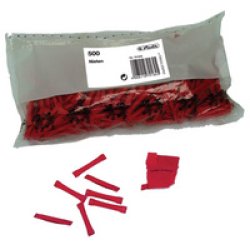 herlitz Billets gagnants, numérotés de 501-1000, rouge