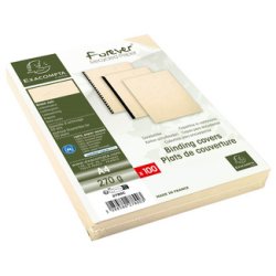 EXACOMPTA Couverture de reliure FOREVER, A4, assorties