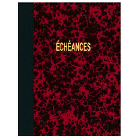 ELVE Corrigé échéancier Annonay, 310 x 210 mm vertical