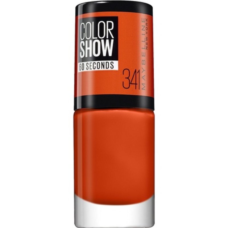 Maybelline New York Color Show Nail Polish Orange Attack 7ml