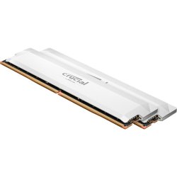 CRUCIAL PRO DIMM 64G (2x32G) DDR5-6000 WHITE