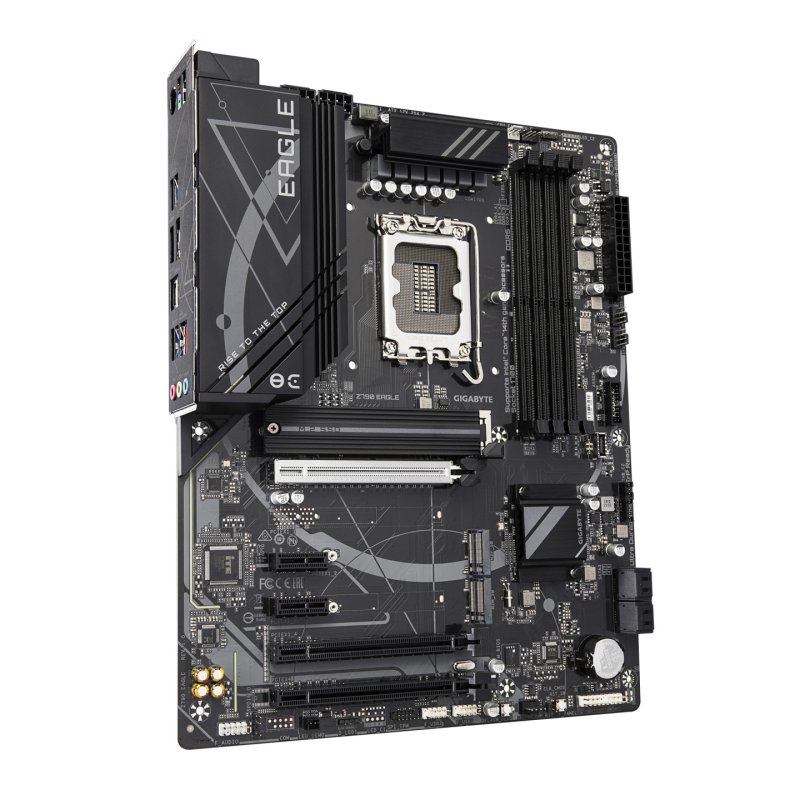 GIGABYTE Z790 EAGLE Motherboard - Supports 14th Gen. Intel Core CPUs, 12 1 1 phases VRM, up to 7600MHz DDR5 (OC),